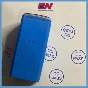 {Mẫu Mới} Con Dấu QC Pass khổ 20x20, Khắc Dấu Theo Yêu Cầu