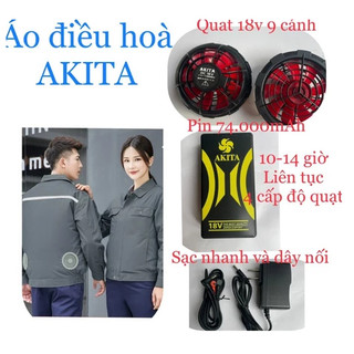 PIN ĐIỀU HÒA NHẬT BẢN 24V CHÍNH HÃNG PIN 100.000mAh THỜI GIAN SỬ DỤNG 20H TẶNG KÈM ĐÁ KHÔ CỰC MÁT