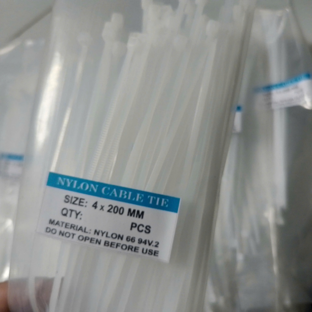 Dây rút nhựa kích thước 100 150 200 250 - Quy cách 80 sợi/bịch | Shopee ...