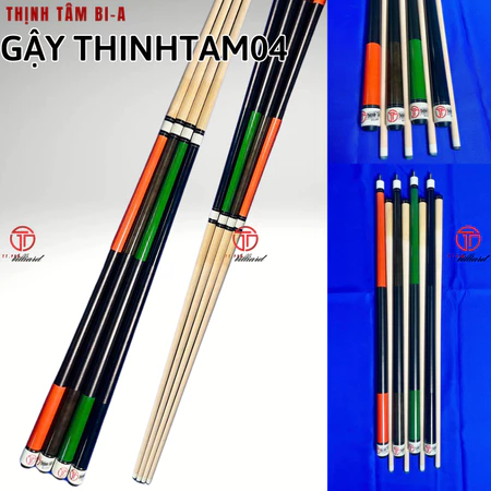 Cơ Bida 2 Khúc Diamond, Ngọn Cơ Gậy Bi-A Lead Super Lỗ Líp Đài Loan TTGR Thịnh Tâm