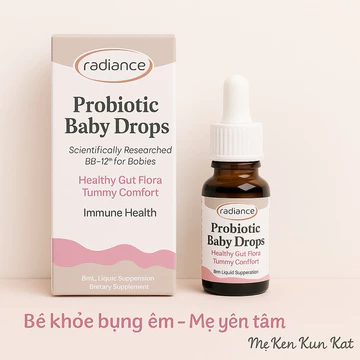 [DATE2028]MEN VI SINH Radiance Probiotic Baby Drops 8mL
