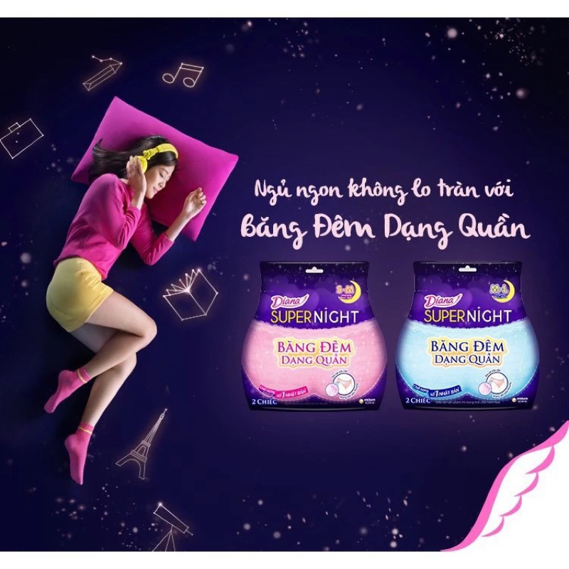 Diana Băng Quần Beauty Hip full size Sm,ML,LXl, 2--5- quần/gói