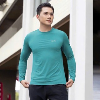Combo 3 Áo thun nam dài tay Sports kiểu dáng thể thao giữ nhiệt cao cấp
