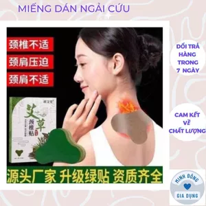 Miếng Dán Ngải Cứu COMBO 12 MIẾNG Giảm Đau Vai Gáy Hiệu Quả Nhất - Hàng Nội Địa Trung