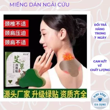 Miếng Dán Ngải Cứu COMBO 12 MIẾNG Giảm Đau Vai Gáy Hiệu Quả Nhất - Hàng Nội Địa Trung