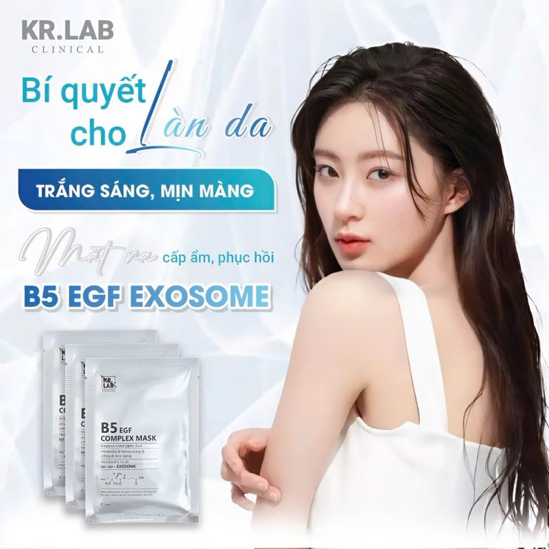 Combo 5-10 miếng Mặt nạ Kr.lab B5 EGF complex mask - hạn 2028 Hàn Quốc 3 IS435