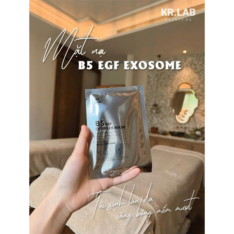 Combo 30-50 miếng Mặt nạ Kr.lab B5 EGF complex mask - hạn 2028 Hàn Quốc  IS84