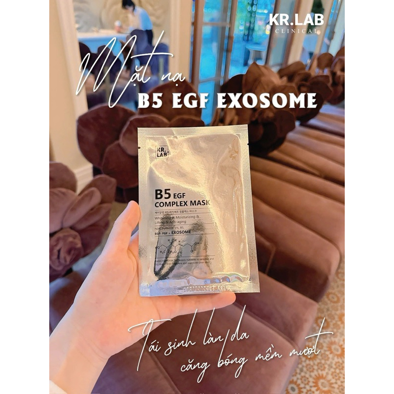 Combo 30-50 miếng Mặt nạ Kr.lab B5 EGF complex mask - hạn 2028 Hàn Quốc  IS84