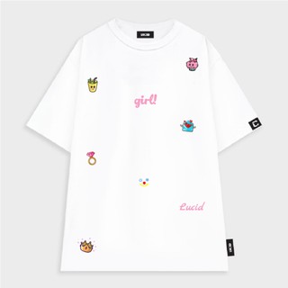 Áo Thun LUCID GIRL Local Brand Nam Nữ From Rộng Tay Lỡ Chất Cotton