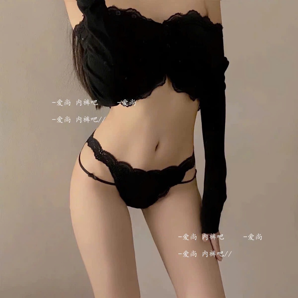 Quần Lót Ren Cạp Thấp Dây Nơ Gợi Cảm  3 Màu Trắng, Ghi, Đen  Size M/L/XL Thương hiệu Dandal