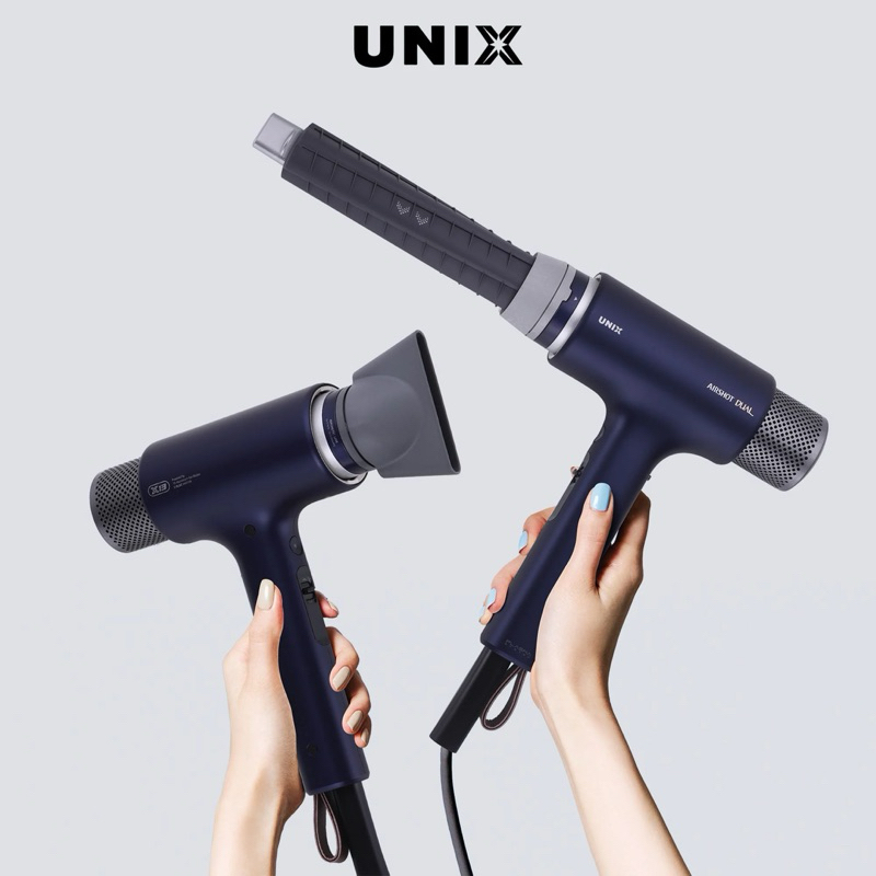 [CHÍNH HÃNG] Máy sấy tạo kiểu tóc đa năng UNIX - Dual Motion Xanh Navy ...