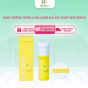 Kem chống nắng làm lạnh da ICE PUFF SUN SPF50+ PA++++