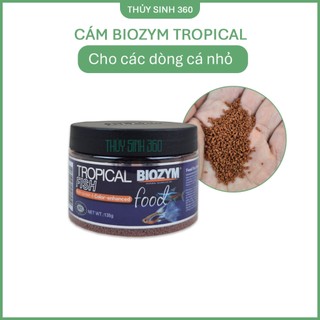 Thức Ăn Biozym Tropical Fish Food (Hạt) - Tăng Cường Màu Sắc Và Giàu Dinh Dưỡng Cho Cá Cảnh