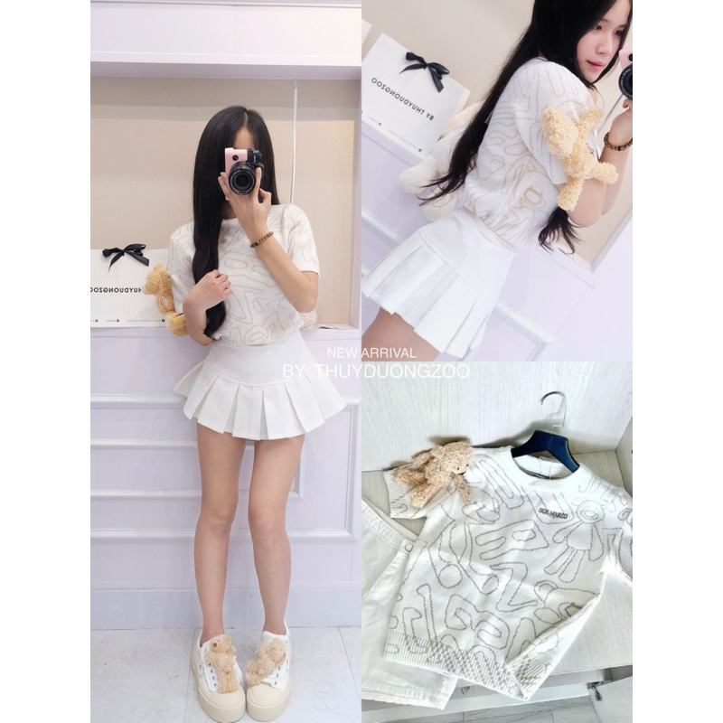 THUYDUONGZOO - ÁO LEN CỘC GẮN GẤU QC CÓ SẴN