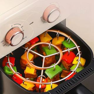 Xiên Thịt Nướng Cho Nồi Chiên Không Dầu Chubby Chef Combo 24 Xiên Nướng Thịt BBQ Bằng Inox 304 Không Gỉ An Toàn