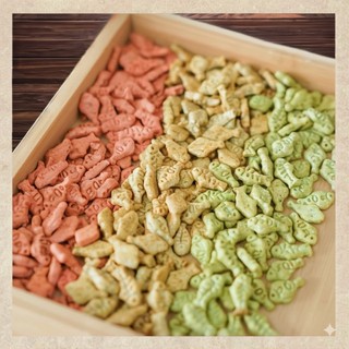 Bánh Cá Catnip, Bánh Cá Cỏ mèo Vị Cá Hồi, Cá Ngừ Snack Cho Mèo Làm Sạch Răng Pet Hub