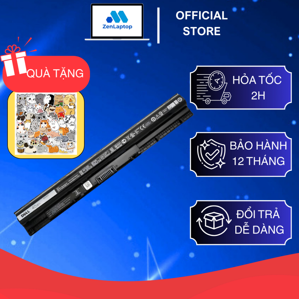 Pin laptop dell - Giá Tốt, Miễn Phí Vận Chuyển, Đủ Loại | Shopee Việt Nam