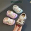 Dép rọ bít mũi phối lưới thoáng khí Cutebb cho bé trai bé gái 0-3 tuổi ShinHome
