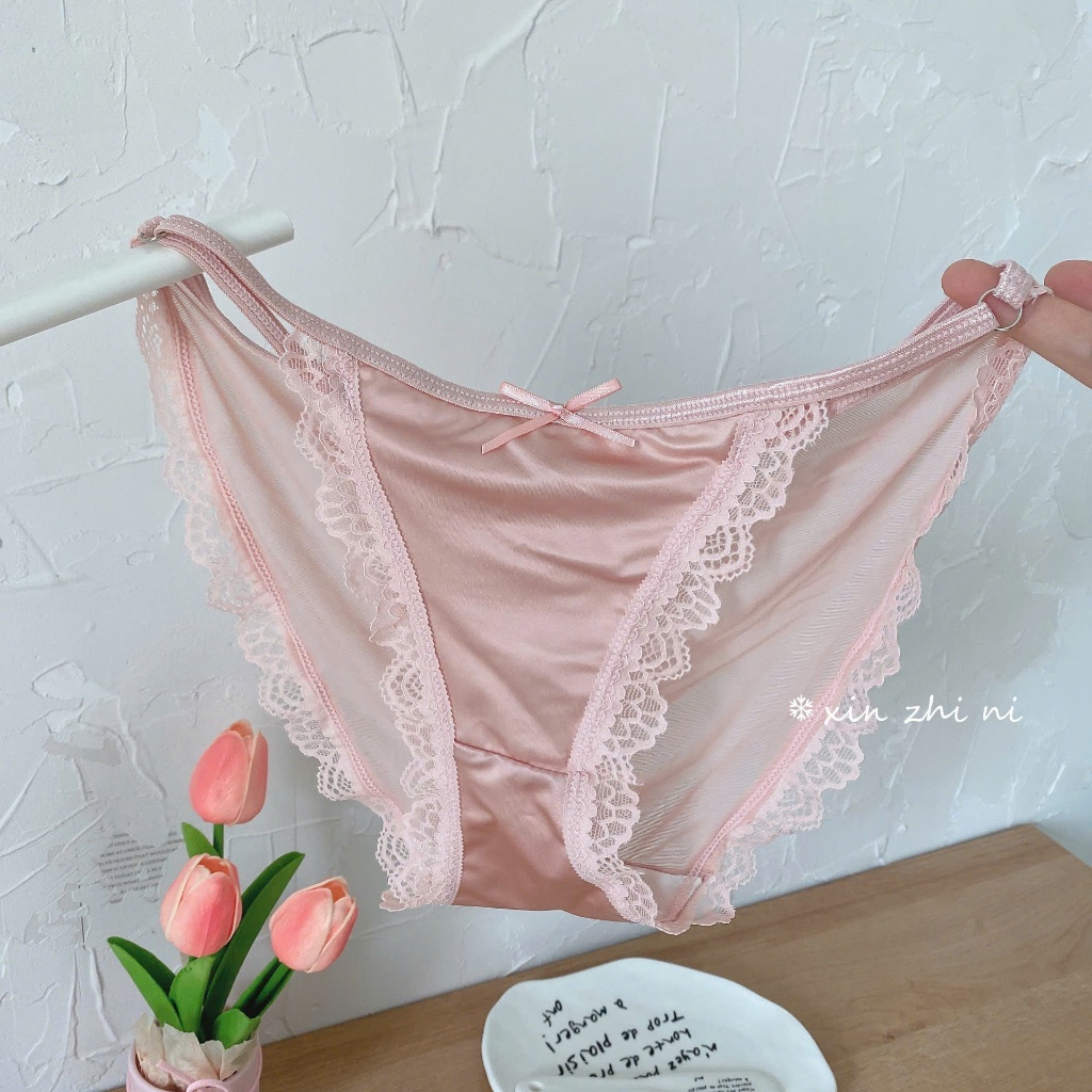 QUẦN LÓT REN NỮ GỢI CẢM CHẤT LỤA MỀM MỊN FORM ÔM TÔN DÁNGTHƯƠNG HIỆU DANDAL đủ size S/M L/XL