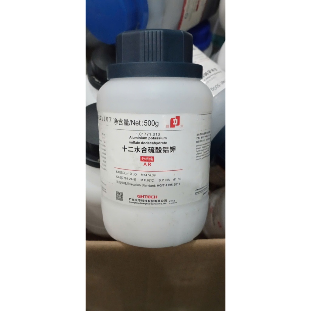 Phèn chua AlK(SO4)2 500g - Phèn nhôm KAl(SO4)2 xilong hoặc gh | Shopee ...