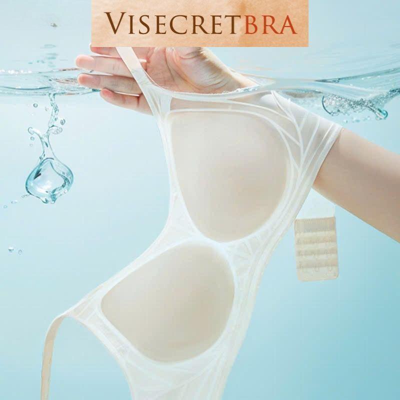 Áo Lót Áo Ngực Áo Bra Nữ Visecret Bra Chất Su Lạnh Mút Mỏng Không Gọng Thoáng Mát Gom Quả Chống Xệ -- 240964