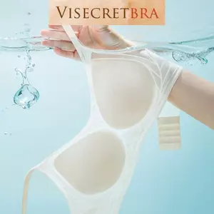 Áo Lót Áo Ngực Áo Bra Nữ Visecret Bra Chất Su Lạnh Mút Mỏng Không Gọng Thoáng Mát Gom Quả Chống Xệ -- 240964