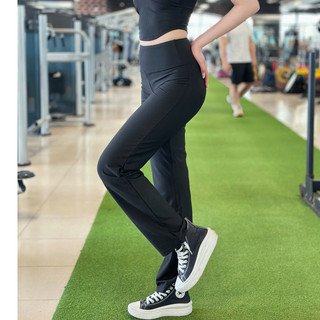 Quần 201 Thể Thao Tuấn HD Quần Dài Ống Suông Gym,Yoga,Pilates Chất Vải Thun Tăm Co Giãn 4 Chiều