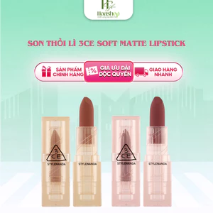 Son Thỏi Lì 3.C.E Soft Matte Lipstick