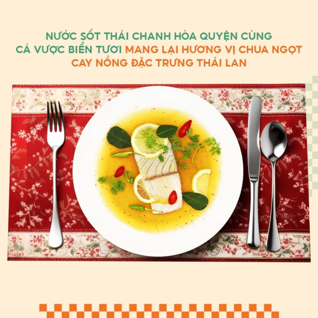 Cá Vược Sốt INMIN Các Loại - Sốt Thái Chanh và Sốt Chanh Ớt Xanh