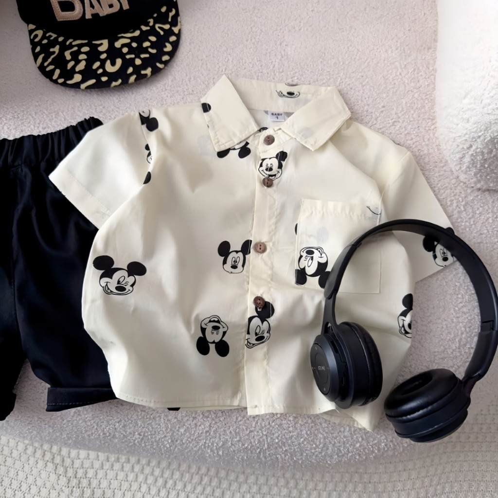 Đồ Bộ Bé Trai Mùa Hè 𝗟𝗮𝗻𝗹𝗲𝗲 𝗙𝗮𝘀𝗵𝗶𝗼𝗻 Mã MK
