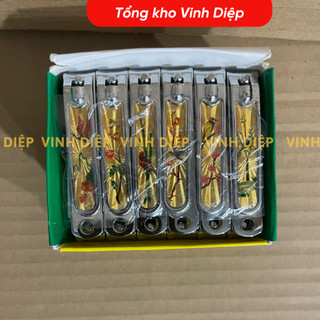Combo 1 hộp 12 chiếc dụng cụ cắt bấm móng tay kèm dũa - Hàng loại tốt