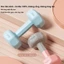 Tạ Tập Gym Tại Nhà Cho Nữ Chất Liệu Bê Tông Bọc Nhựa Chống Xước Vỡ Sàn Cân Nặng Từ 1-3kg