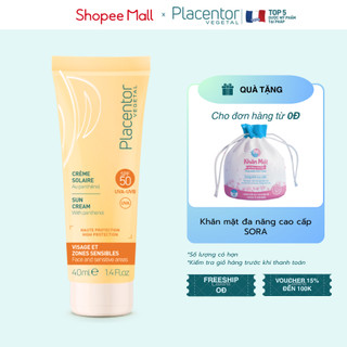Kem chống nắng Placentor SPF50+ 40ml