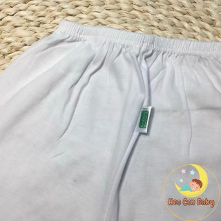 [COMBO 5 cái] Quần đùi ngắn chất cotton MỎNG MÁT cho bé (sơ sinh -15kg)