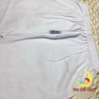 [COMBO 5 cái] Quần đùi ngắn chất cotton MỎNG MÁT cho bé (sơ sinh -15kg)