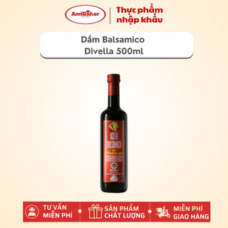 Dấm Balsamico Divella 500ml – Hương Vị Ý Tinh Tế Cho Mọi Món Ăn