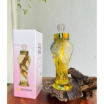 Bình Rượu Nhân Sâm Tươi Hàn Quốc 1,5 Lít - Bình Hàn Quốc, Quà Tặng Sếp, Đối Tác, Tân Gia, Khai Trương Ý Nghĩa,Sang Trọng