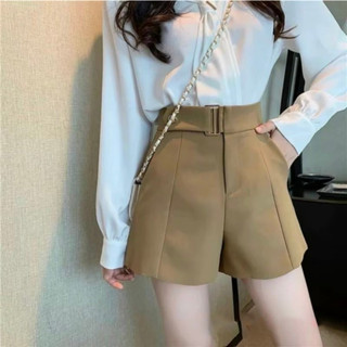 Quần Đùi Nữ Kèm Đai Cao Cấp Mùa Hè, Siêu Tôn Dáng, Tôn Da ELEGANTE.