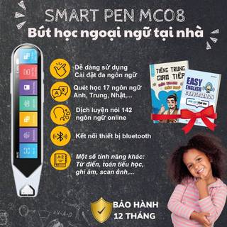 Bút học ngoại ngữ tại nhà - Smart pen MC08 - Tính năng luyện giao tiếp và dịch nói 142 ngôn ngữ