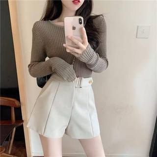 Quần Đùi Nữ Kèm Đai Cao Cấp Mùa Hè, Siêu Tôn Dáng, Tôn Da ELEGANTE.