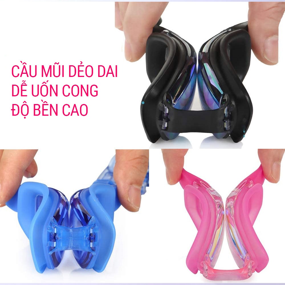 Ảnh Kính bơi tráng gương SPORTY 1940 kèm bịt tai chống tia UV, bảo vệ mắt, tai dành cho nam và nữ 4