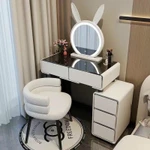 Bàn Trang Điểm Hiện Đại Sang Trọng, Gương Đèn Led Cảm Ứng 3 Màu, Bàn Trang Điểm Nhập Khẩu Cao Cấp Bàn Phấn Nội Thất S&S — ảnh 1