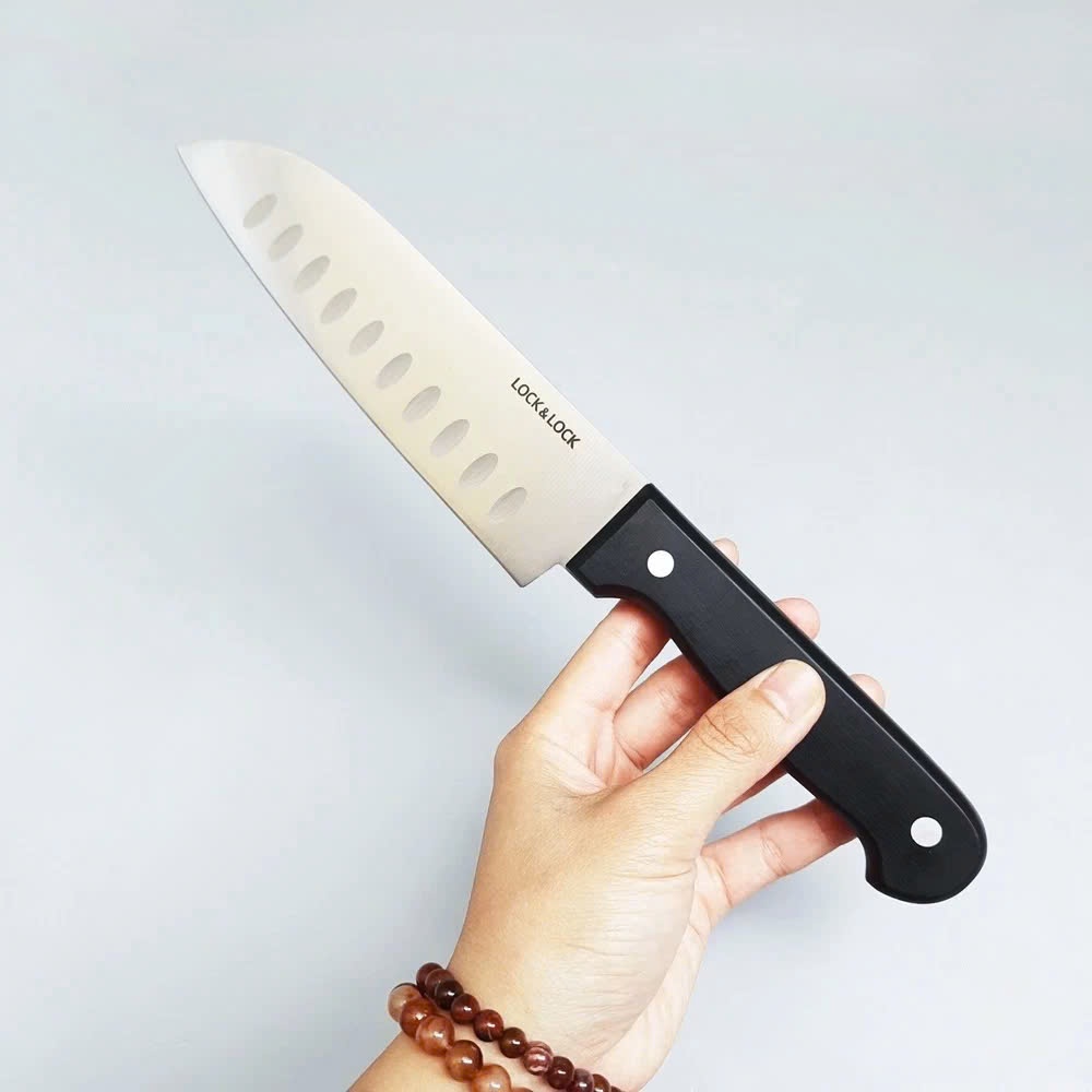 Dao Làm Bếp LocknLock Santoku 6.5icnh CKK921, Dao Chắt Xương CKK920 - K-MALL