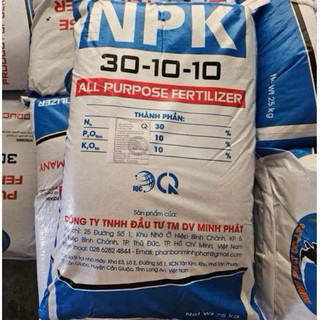 1kg Phân bón NPK 30-10-10 cho cây bung chồi, ra đọt, Mai vàng, cây cảnh, rau, cây ăn trái, hoa kiểng