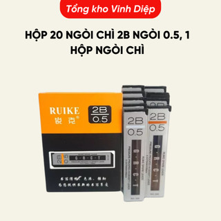 Hộp 20 ngòi chì 2B ngòi 0.5
