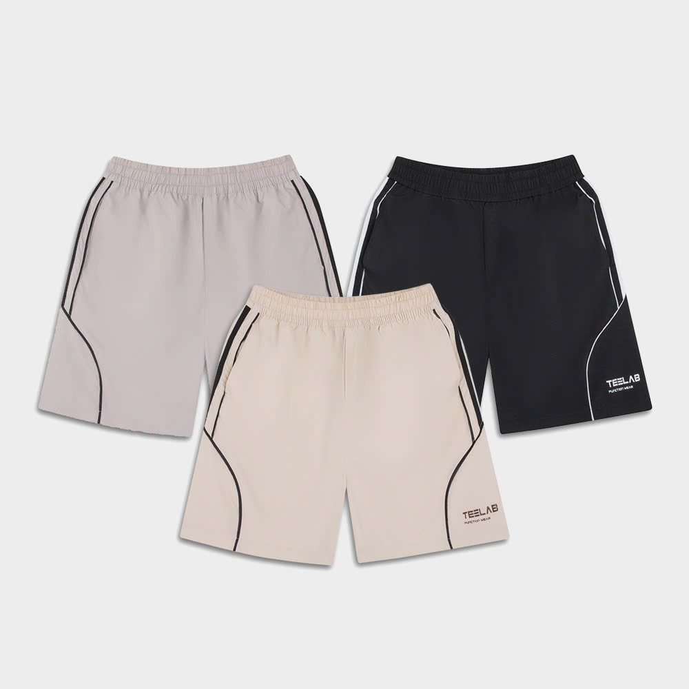 Ảnh Quần Shorts Teelab Striper Gió Dù Form Oversize Local Brand Unisex  PS101 1