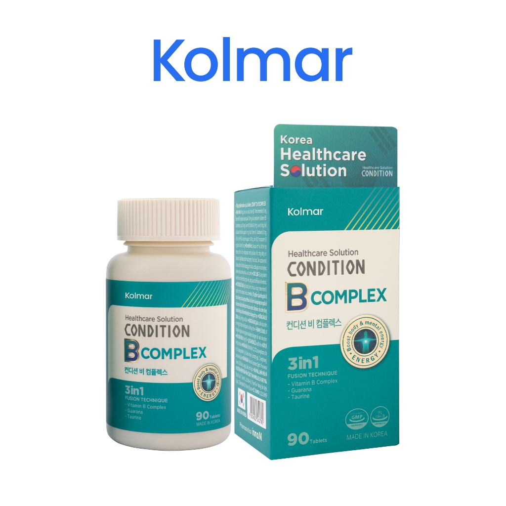 Viên Uống Bổ Sung Vitamin Nhóm B CONDITION B COMPLEX - Hộp 90 viên -  Thực Phẩm Bảo Vệ Sức Khoẻ