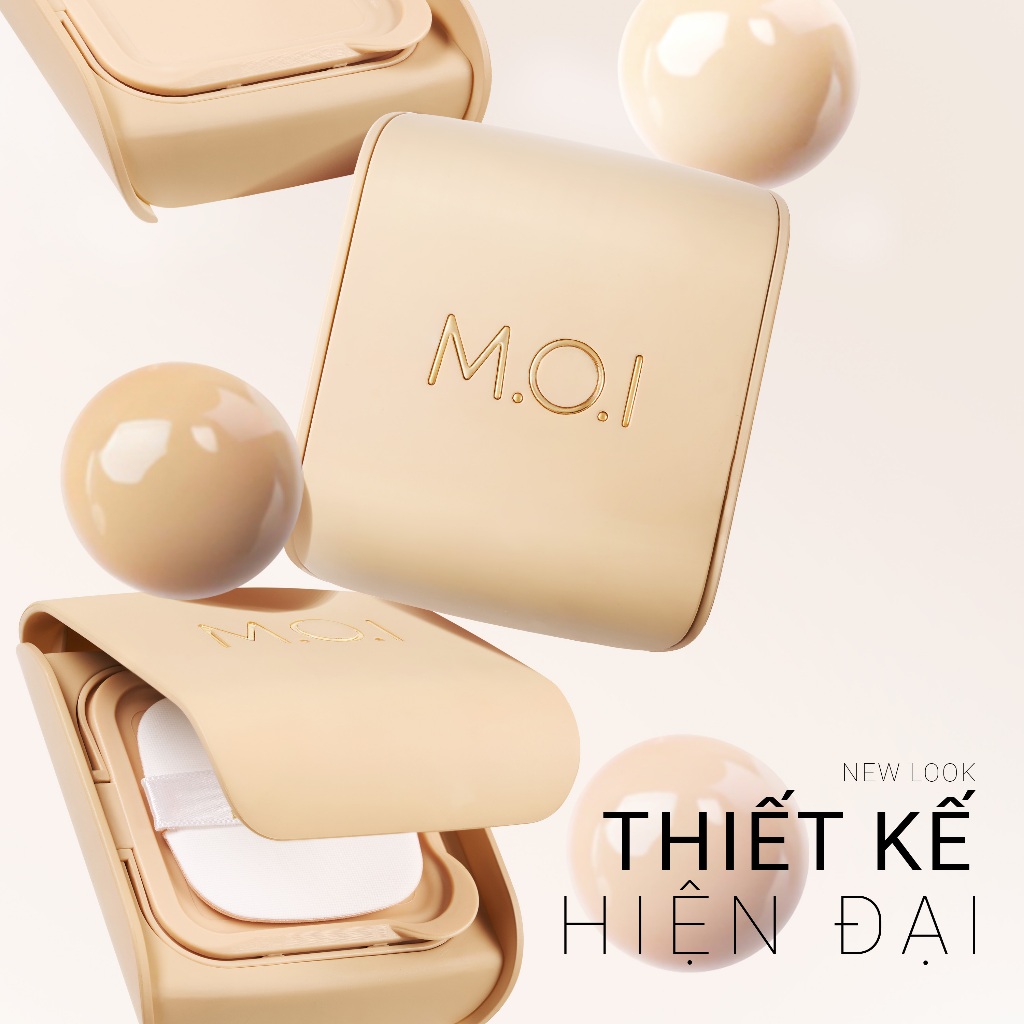 Ảnh Bộ đôi phấn nước M.O.I Baby Skin Cushion và Son tint MOI Cotton Candy - Matte Lasting Lip Tint 2