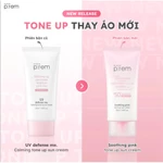 Combo 2 Kem Chống Nắng Vật Lý Soothing Pink Tone Up Sun Cream Make P:rem Nâng Tone Hồng Rạng Rỡ SPF 50+ PA++++ 50ml — ảnh 3