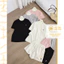 Set đồ bộ mùa hè chất nỉ xốp trơn basic thêu ngựa có bigsize.